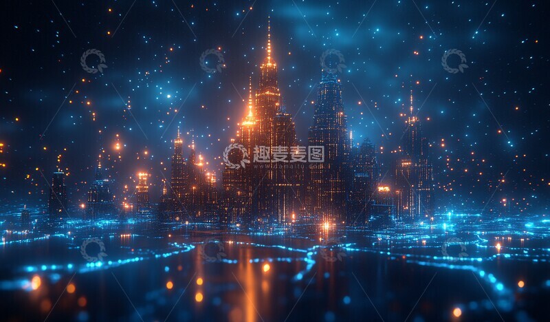 高清大图下载【趣麦麦图】数字建筑模型2