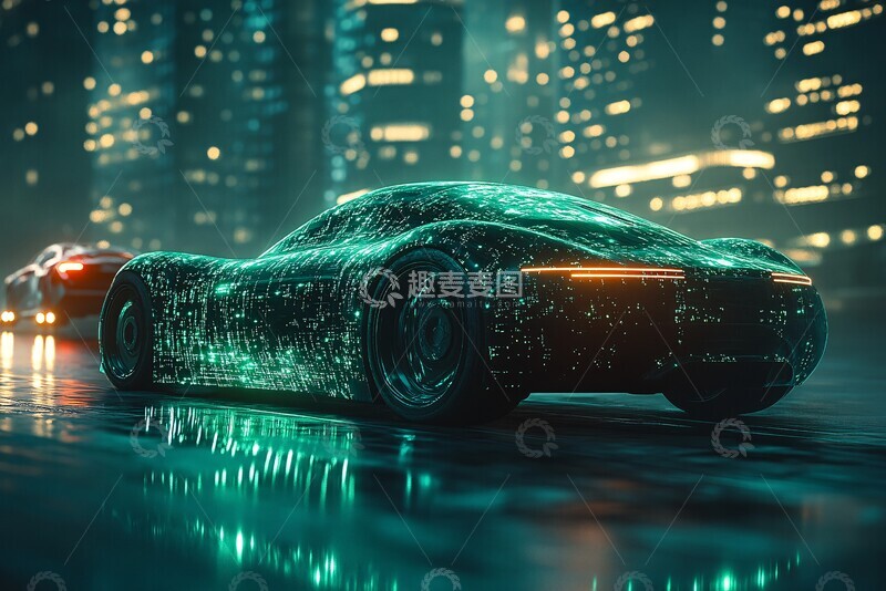 高清大图下载【趣麦麦图】未来汽车动感设计
