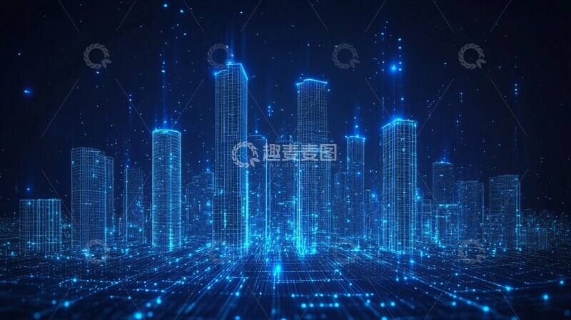 高清大图下载【趣麦麦图】城市天际线城市天际线建筑