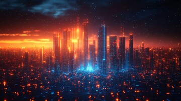 数字城市科技图