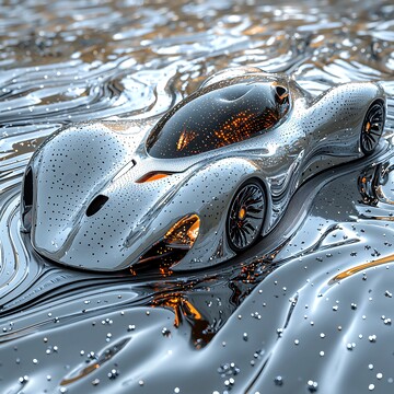 银色未来车展开幕2