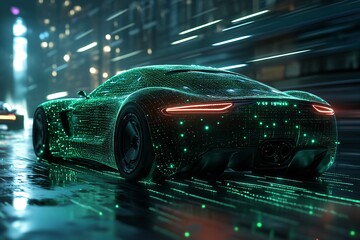 未来汽车动感设计2