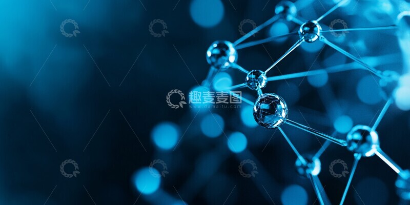 高清大图下载【趣麦麦图】金属球网络图3