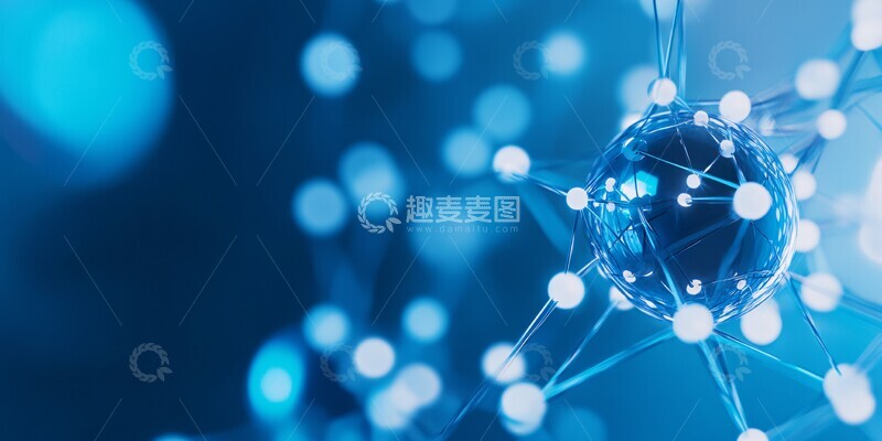 高清大图下载【趣麦麦图】金属球网络图2