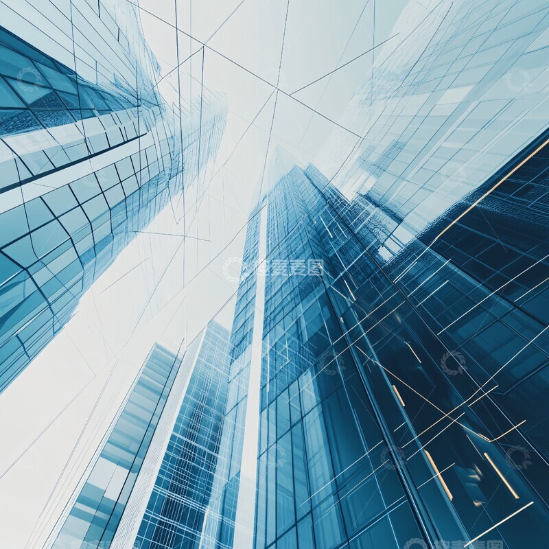 高清大图下载【趣麦麦图】金融合规透明建筑2