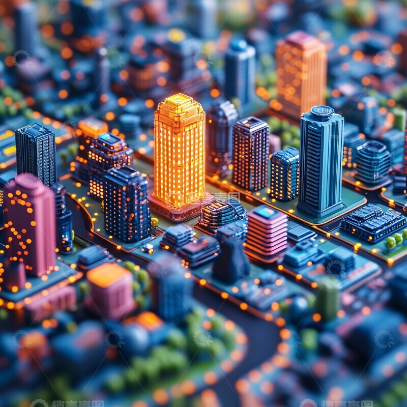 高清大图下载【趣麦麦图】城市图谱城市图谱连接2