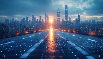 太阳能城市道路1