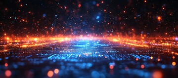 数据图表蓝调科技1