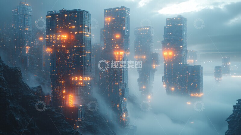 高清大图下载【趣麦麦图】机器人与人类协作1