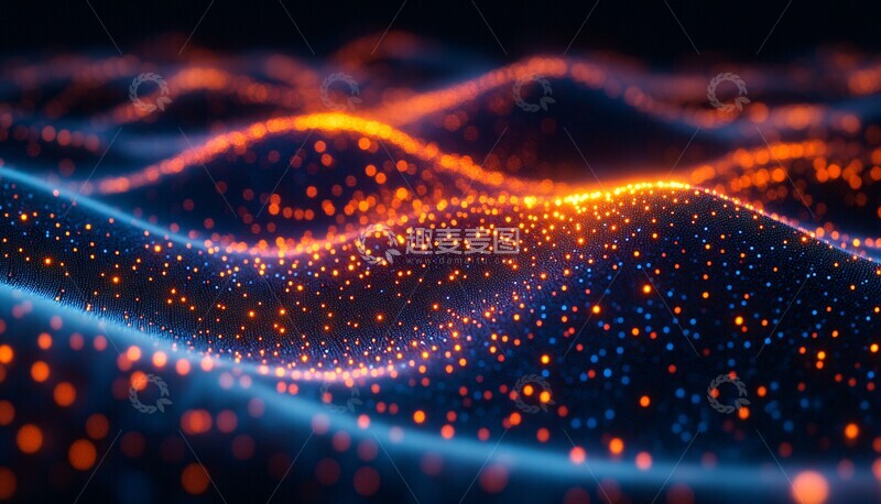 高清大图下载【趣麦麦图】区块链数字网络2