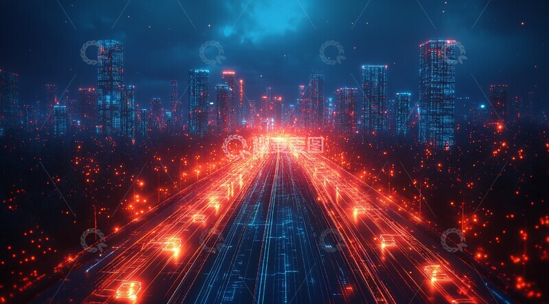 高清大图下载【趣麦麦图】未来城市科技景观3