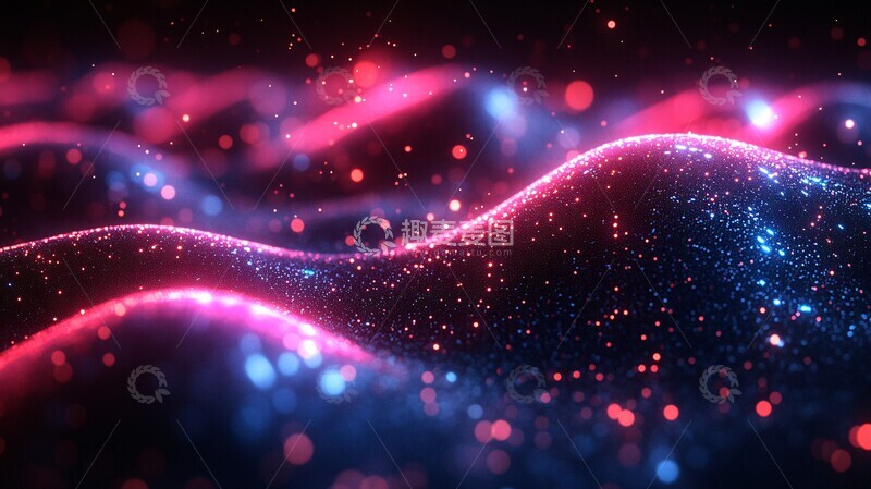 高清大图下载【趣麦麦图】未来科技数据流2