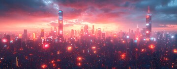 数字广告城市天际线1