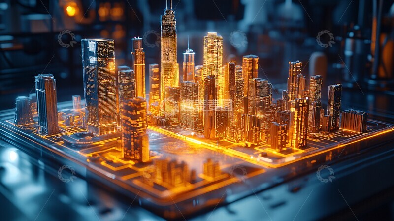 高清大图下载【趣麦麦图】无人机俯拍沙盘1