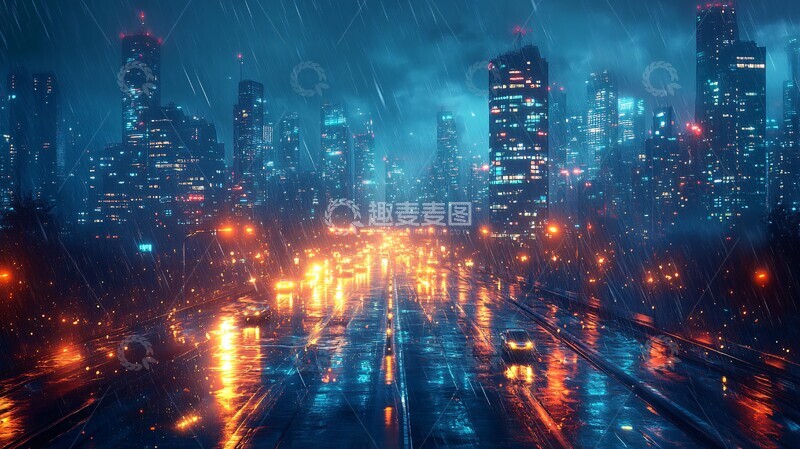 高清大图下载【趣麦麦图】数字灯光网络