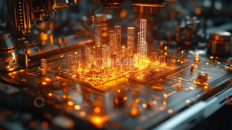 高清大图下载【趣麦麦图】无人机俯拍沙盘