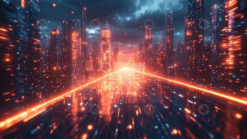 高清大图下载【趣麦麦图】数字景观融合