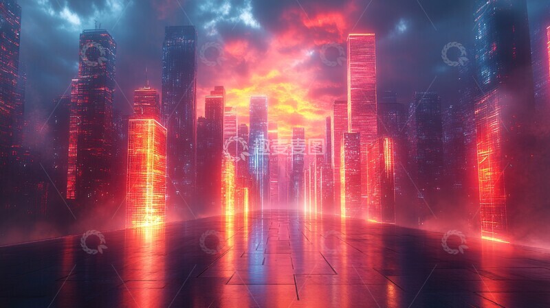 高清大图下载【趣麦麦图】数字景观融合3