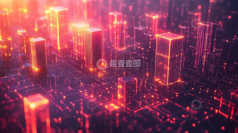 高清大图下载【趣麦麦图】人工智能云端安全