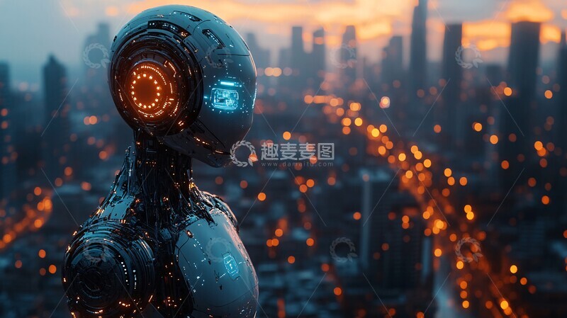 高清大图下载【趣麦麦图】未来城市街景1