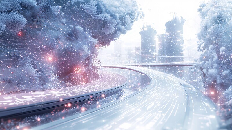 高清大图下载【趣麦麦图】数据流与网络