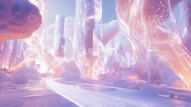 高清大图下载【趣麦麦图】数据流与网络3