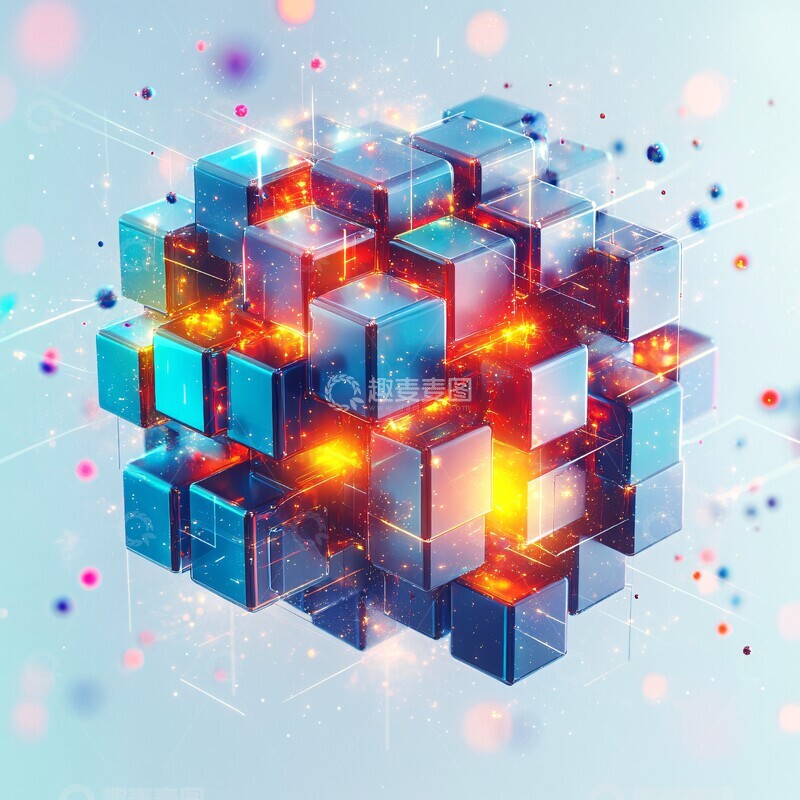 高清大图下载【趣麦麦图】数据流几何结构1