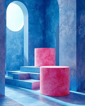 粉色立方块粉色立方堆叠