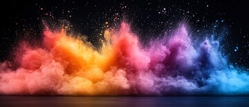 水彩泼墨水彩泼墨多色1