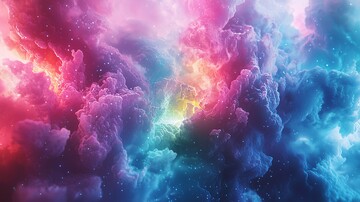 抽象粒子抽象粒子霓虹1