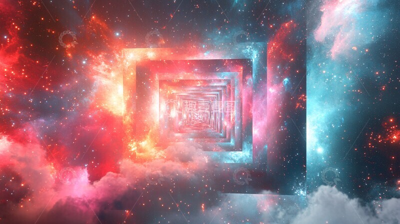 高清大图下载【趣麦麦图】星星反射光飞向镜头