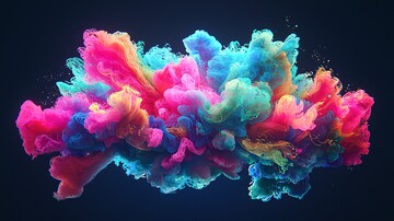 抽象粒子抽象粒子霓虹2