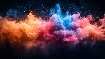 彩色粉末爆炸10