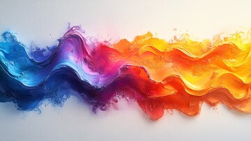 色彩流动色彩流动白色1