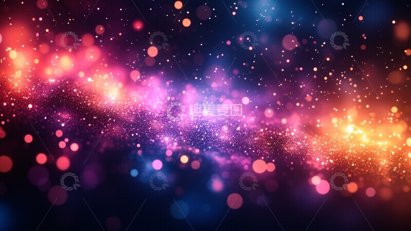 高清大图下载【趣麦麦图】蓝色紫色渐变模糊