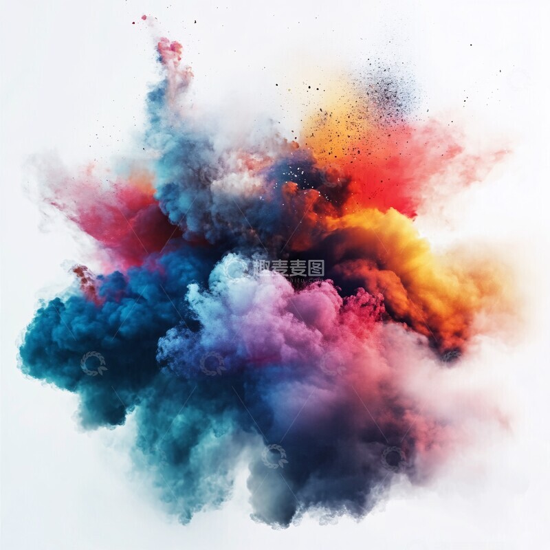 高清大图下载【趣麦麦图】魔法粉末云彩