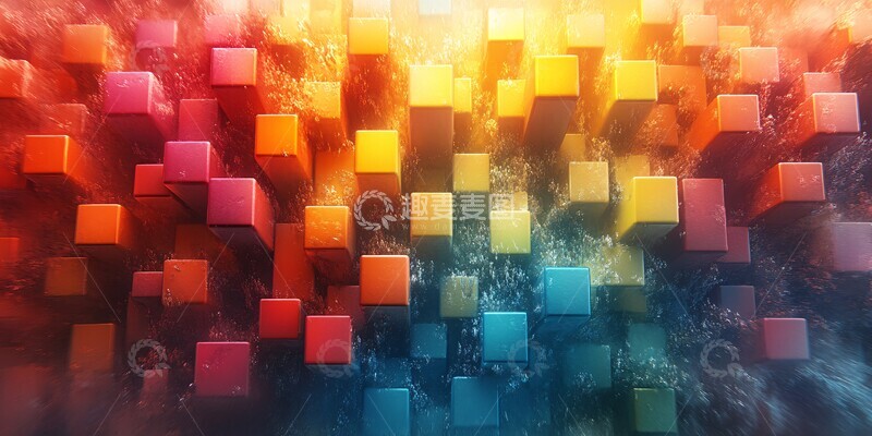 彩色方块消除跳跃