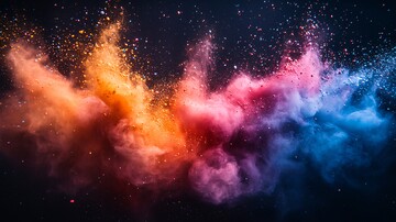 色彩爆炸色彩爆炸粉末2