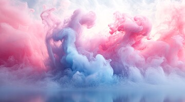 粉紫蓝水墨背景2