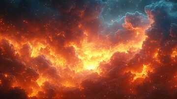 梦幻魔法火焰云1