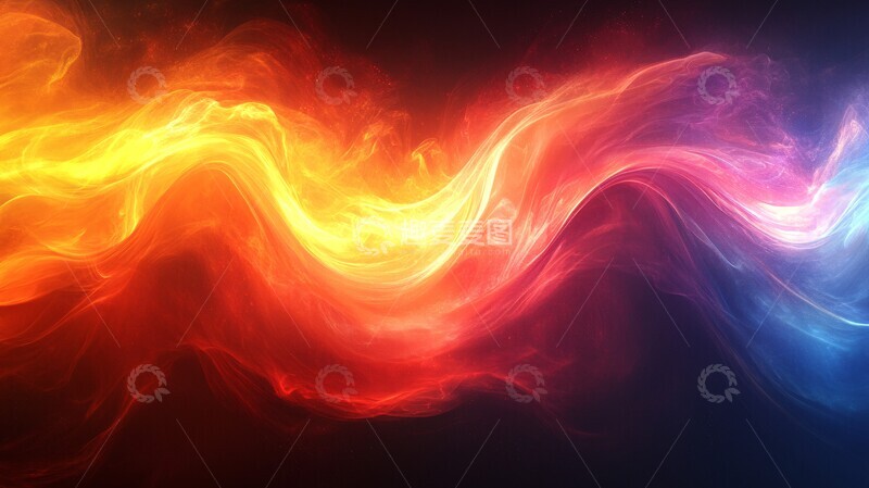 高清大图下载【趣麦麦图】线条碰撞色彩