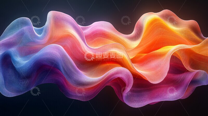 高清大图下载【趣麦麦图】彩色形状设计1