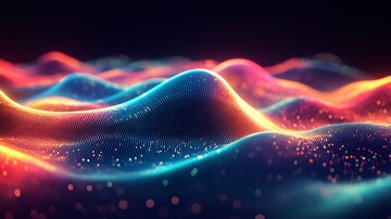 电子数字风电子数字绿色1