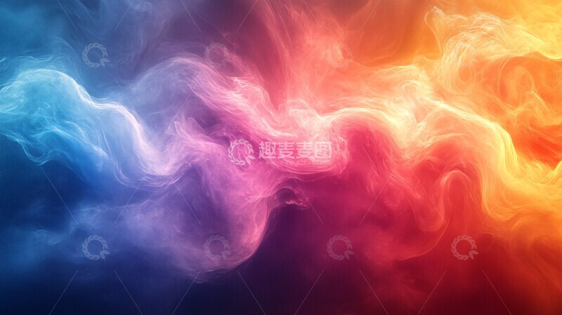 高清大图下载【趣麦麦图】-光谱液色融合2