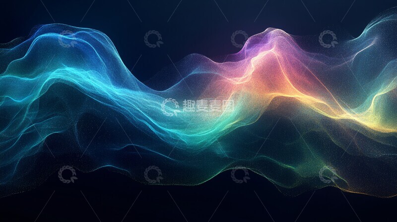 高清大图下载【趣麦麦图】电子数字风电子数字绿色2