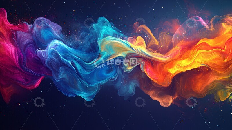 高清大图下载【趣麦麦图】流线背景流线背景图形