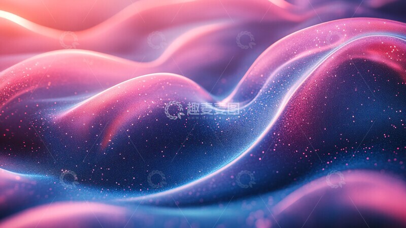 高清大图下载【趣麦麦图】粉色蓝色效果