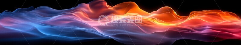 高清大图下载【趣麦麦图】彩色流动形态