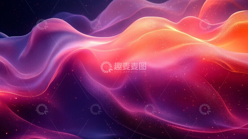 高清大图下载【趣麦麦图】丝绒粒子色调1