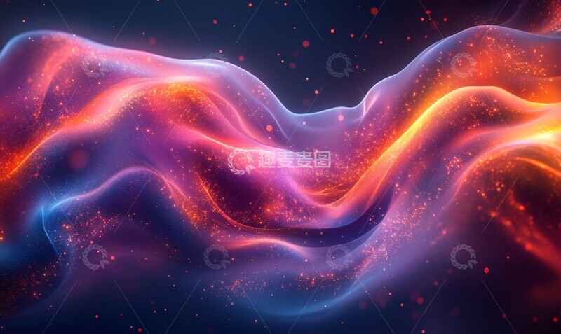 高清大图下载【趣麦麦图】流动光影流动光影未来